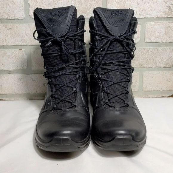 HAIX Black Eagle Tactical 2.0 GTX High Combat Military Boots 12 Wide EUC - Picture 4 of 9